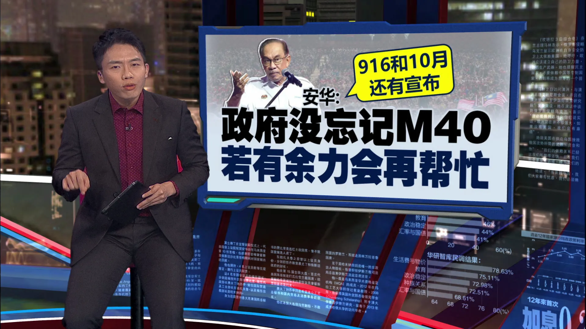 安华捎国庆大礼   RON95重回300公升，电子发票门槛300万