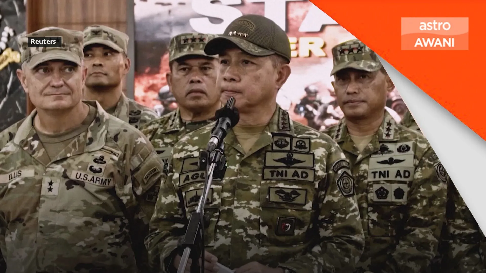 Indonesia, AS dan beberapa negara mula latihan ketenteraan bersama