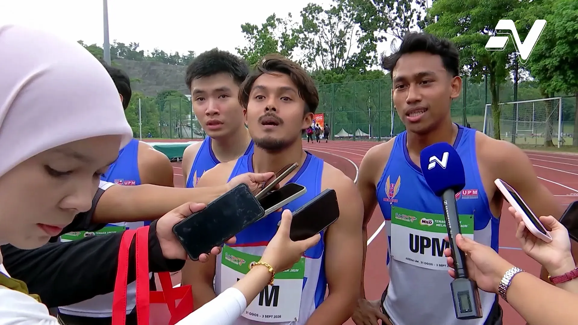 Kuartet UPM dominasi acara 4x100m di SUKIPT 2026