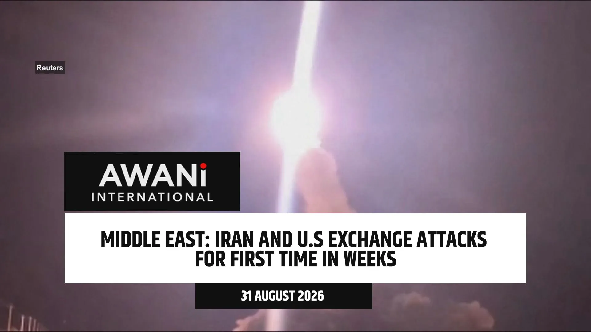 Iran and U.S. trade attacks, first major military escalation in a month