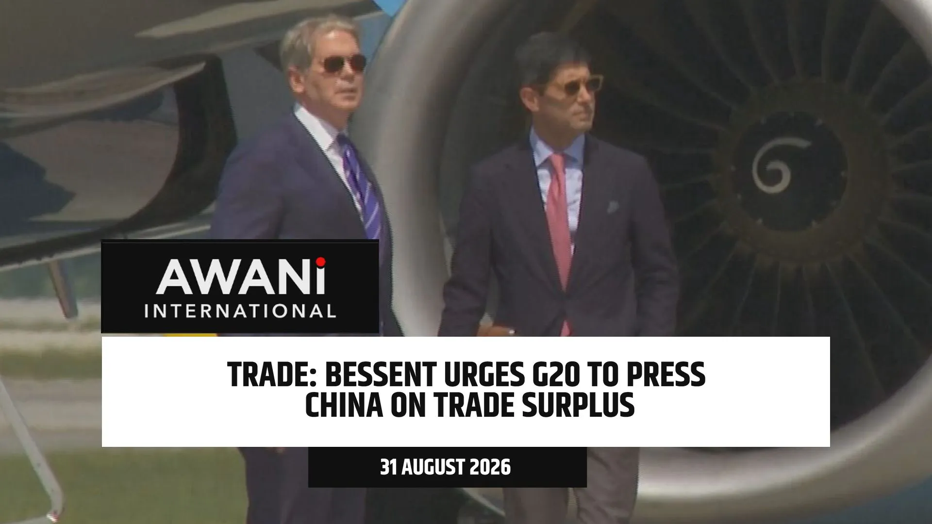 Bessent urges G20 to take tougher stance on China trade imbalance