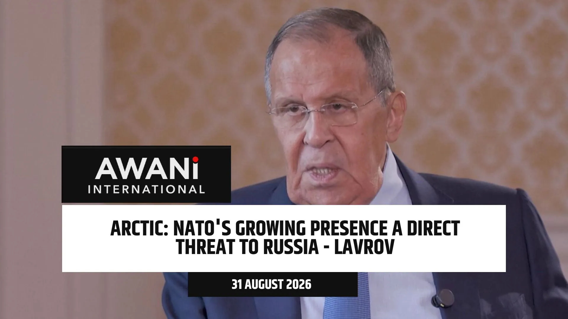 NATO's growing Arctic presence a direct threat to Russia, warns foreign minister Lavrov