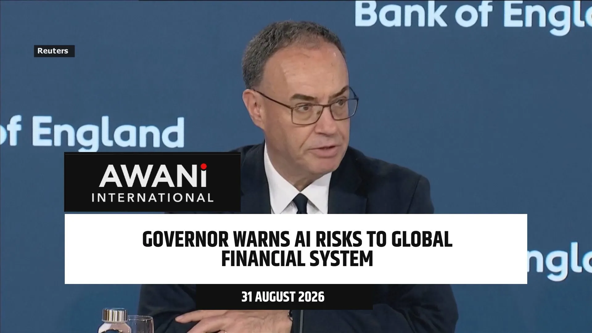 AI could cause global economic downturn, Bank of England governor warns
