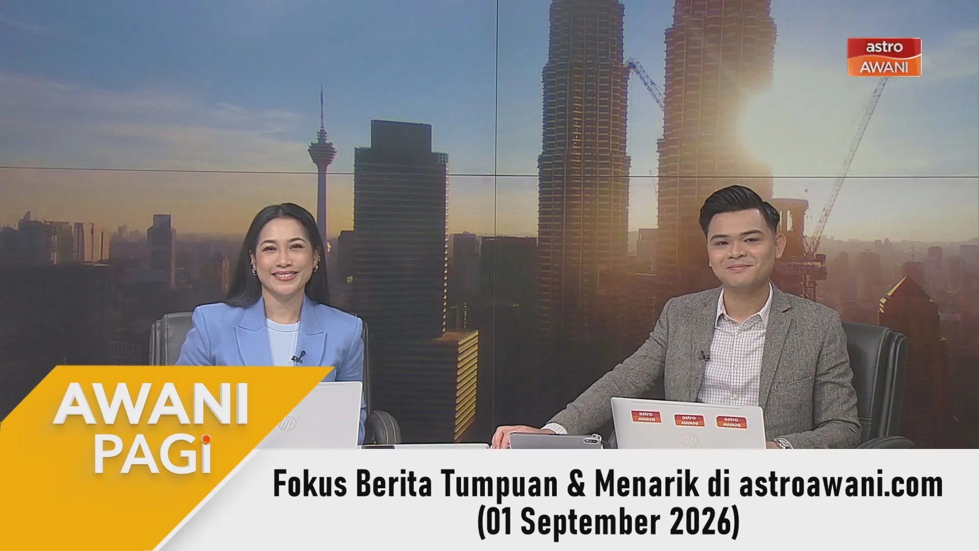 AWANI Pagi: Berita tumpuan & menarik di astroawani.com [01 September 2026]