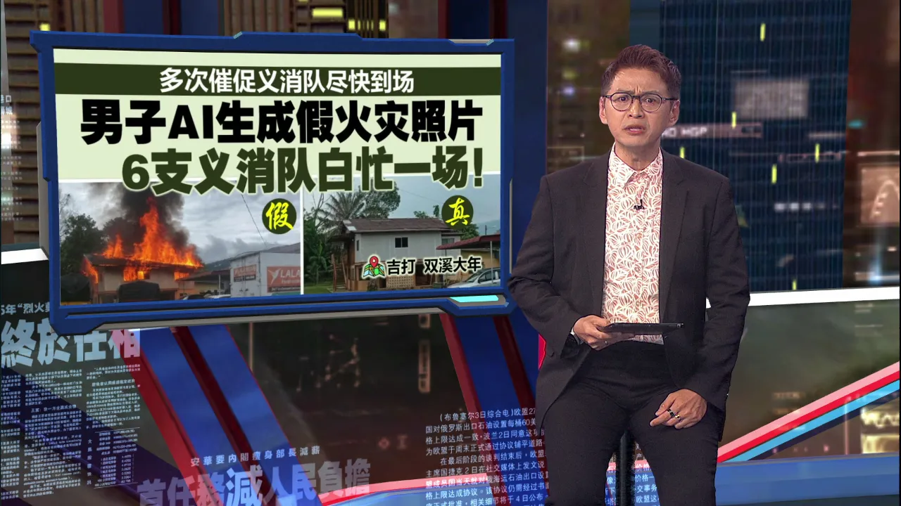 多次催促义消队尽快到场      男子AI生成假火灾照片，6支义消队白忙一场！