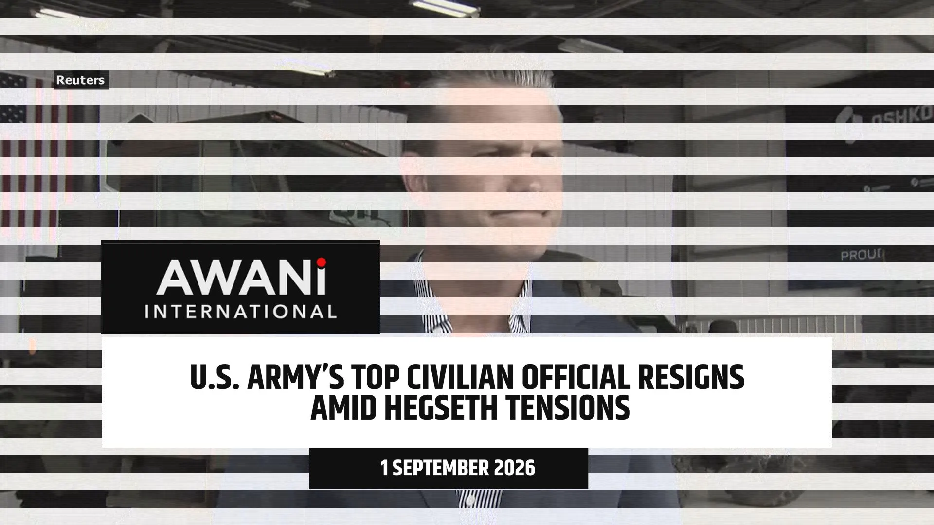 U.S. Army’s Top Civilian Official Resigns Amid Hegseth Tensions
