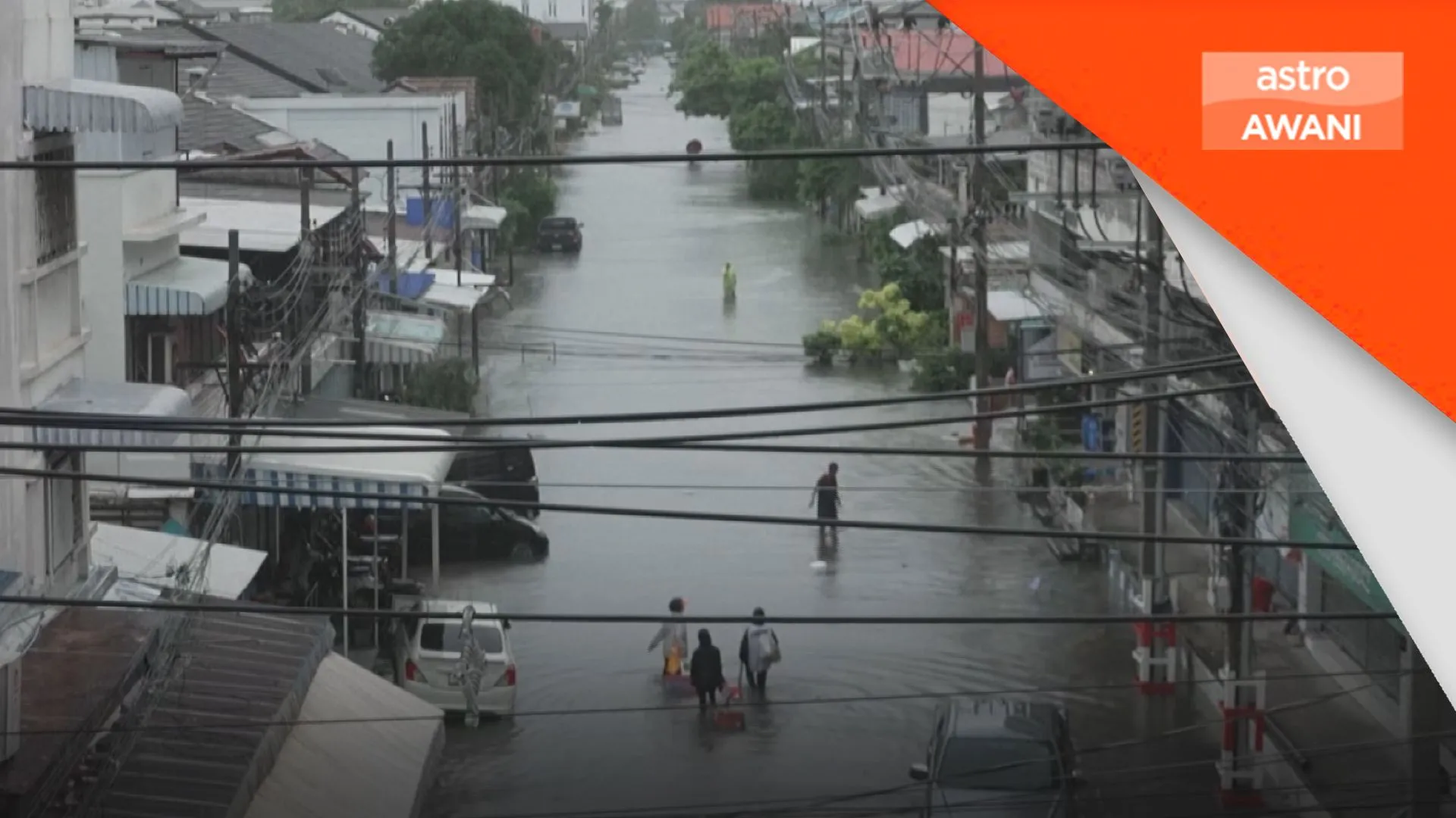 50 daerah di Bangkok diisytihar zon bencana akibat banjir