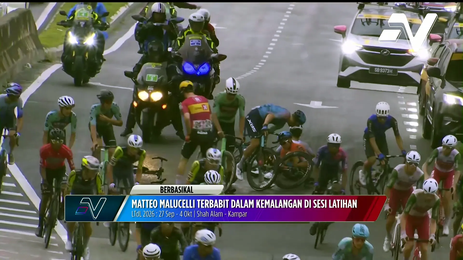 Ketika berbaki kurang 24 jam sahaja lagi berlansungnya LTdL 2026, nasib malang pula menimpa Matteo Malucelli