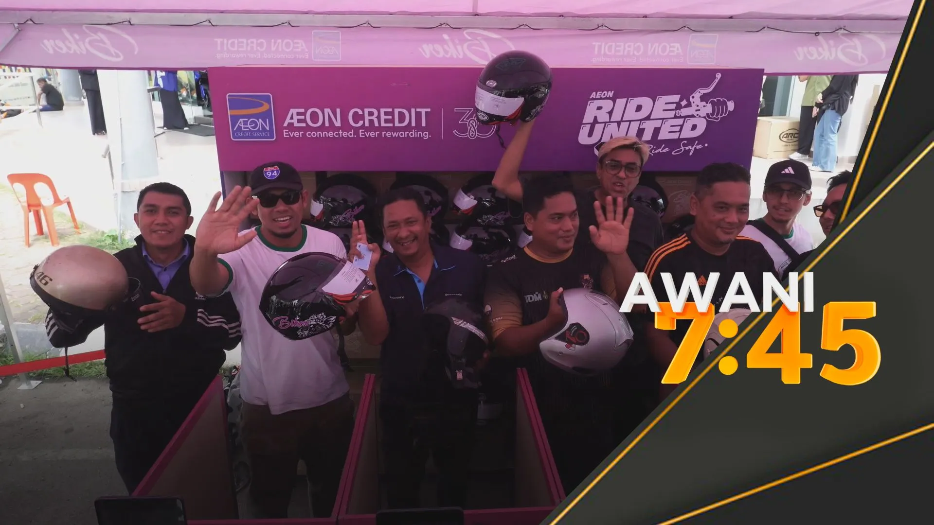 AEON Credit bantu komuniti penunggang motosikal