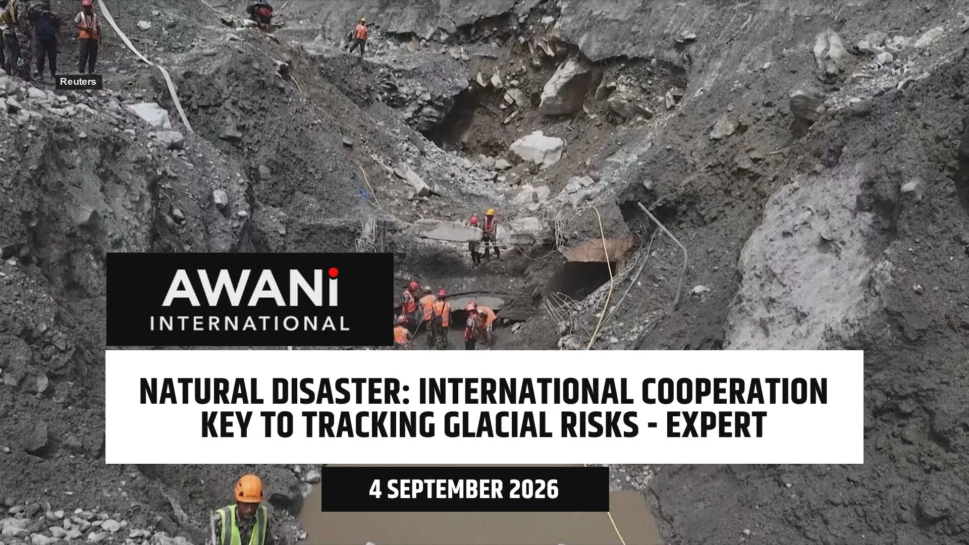 International cooperation key to tracking glacial risks - Expert