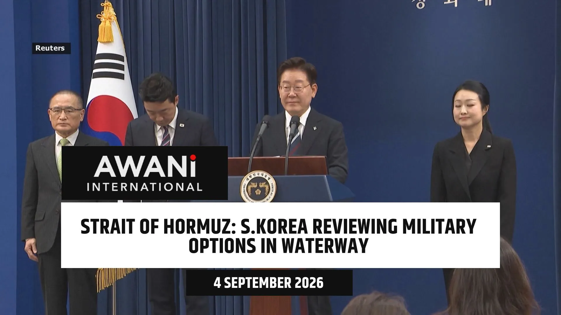 South Korea reviewing military options in Strait of Hormuz