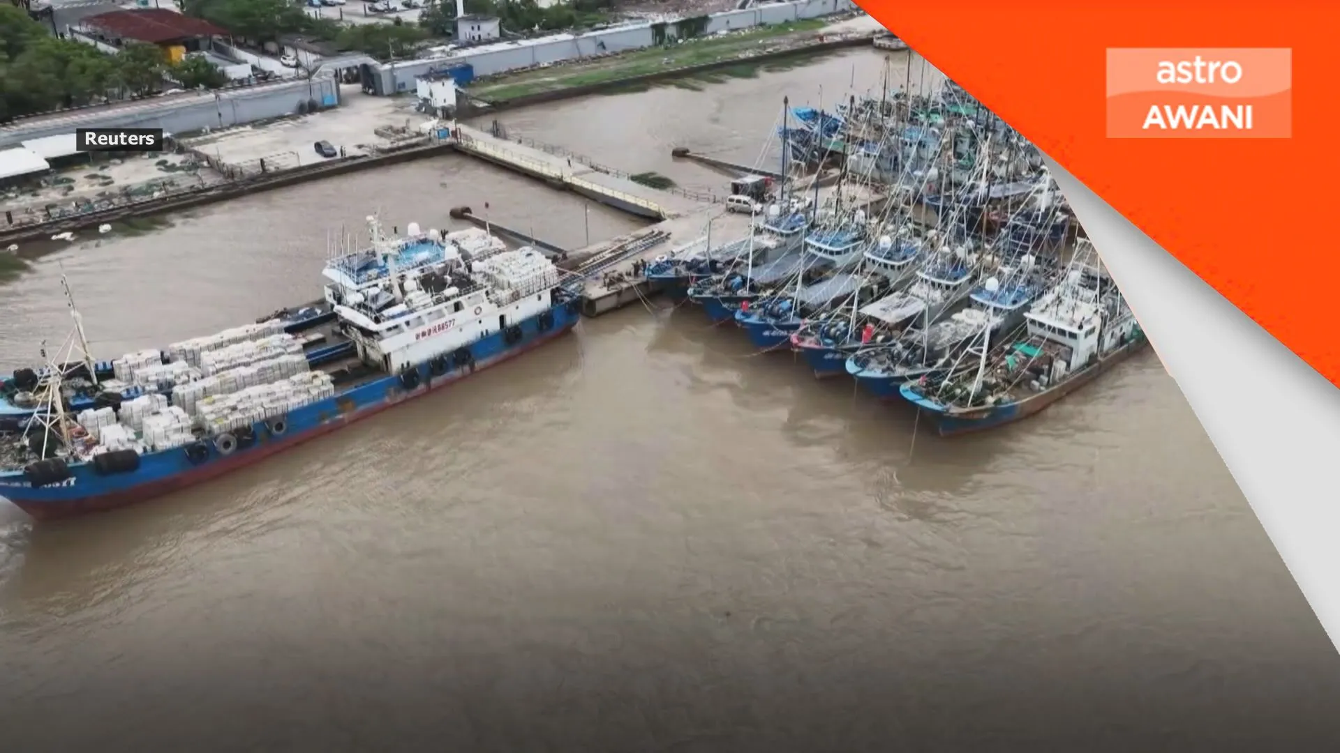 Taufan Krovanh dekati Zhejiang, China tingkat kesiapsiagaan kecemasan