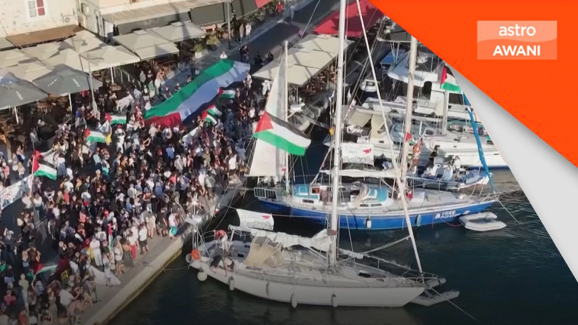Freedom Flotilla lancar misi baharu ke Gaza, dijangka tiba Oktober