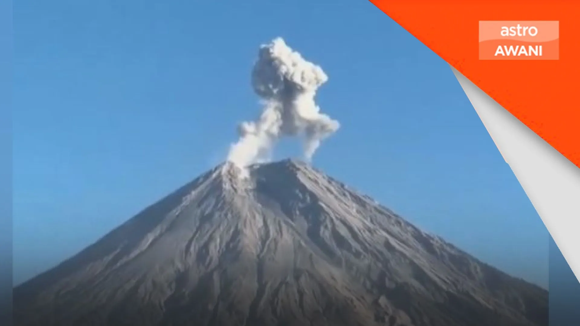 Gunung Semeru kembali meletus, penduduk diminta berwaspada