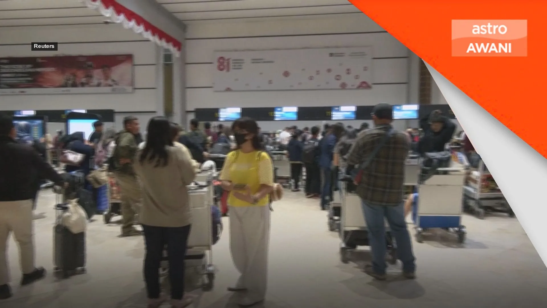 Rakyat Malaysia Disaran Semak Status Penerbangan Ke Jakarta