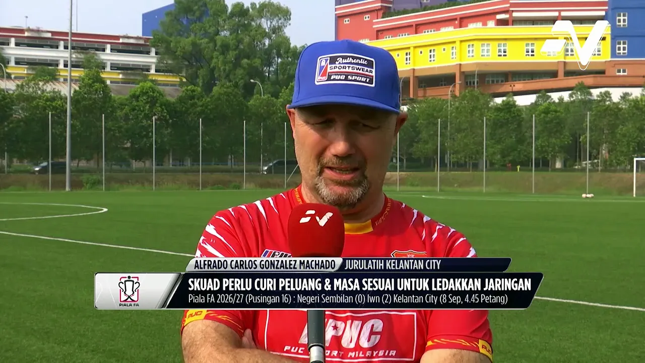 Kelantan City kekal tagih bisa Emmanuel Ikechukwcu dalam aksi Piala FA