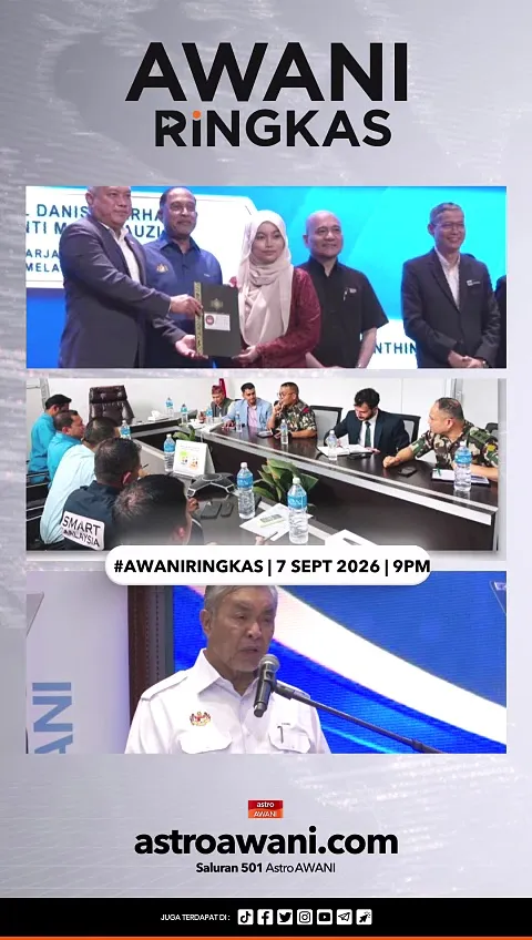 #AWANIRingkas 7 September 2026 | 9PM