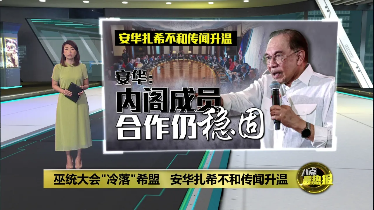 巫统大会"冷落"希盟   安华扎希不和传闻升温