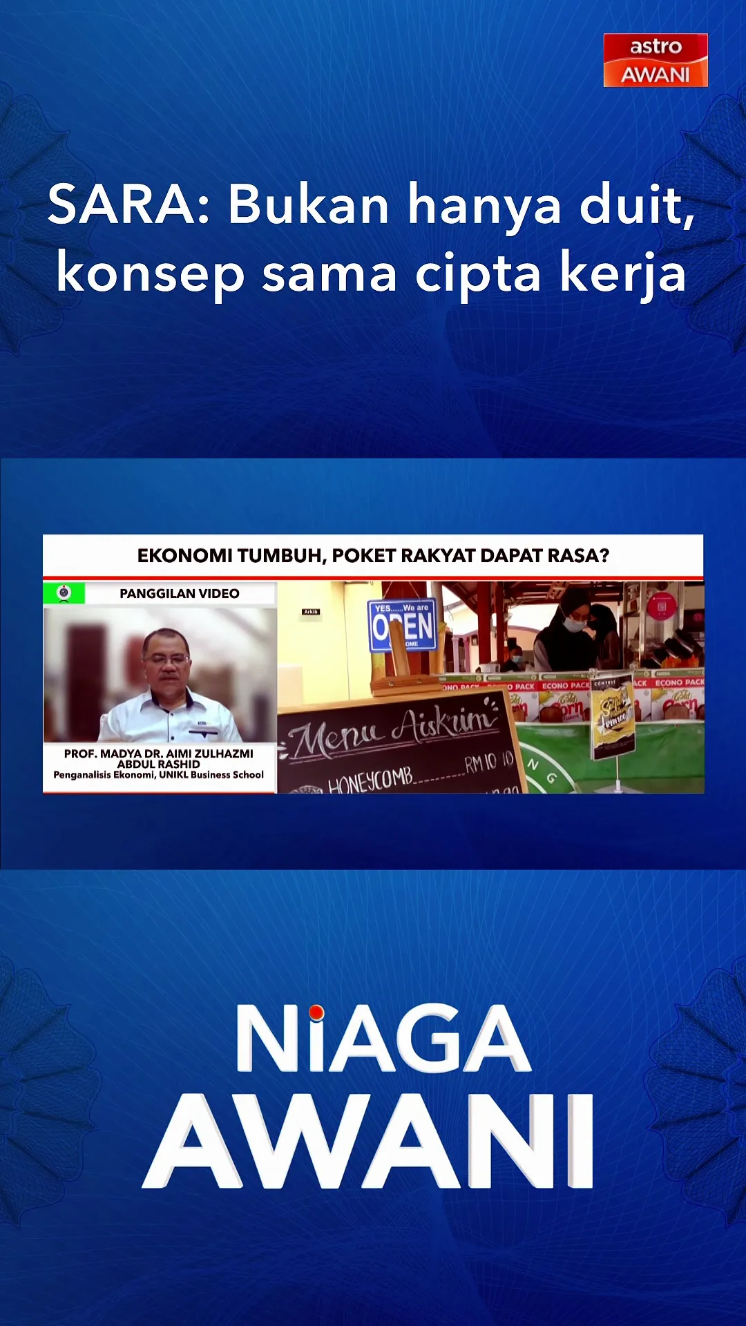 SARA: Bukan hanya duit, konsep sama cipta kerja