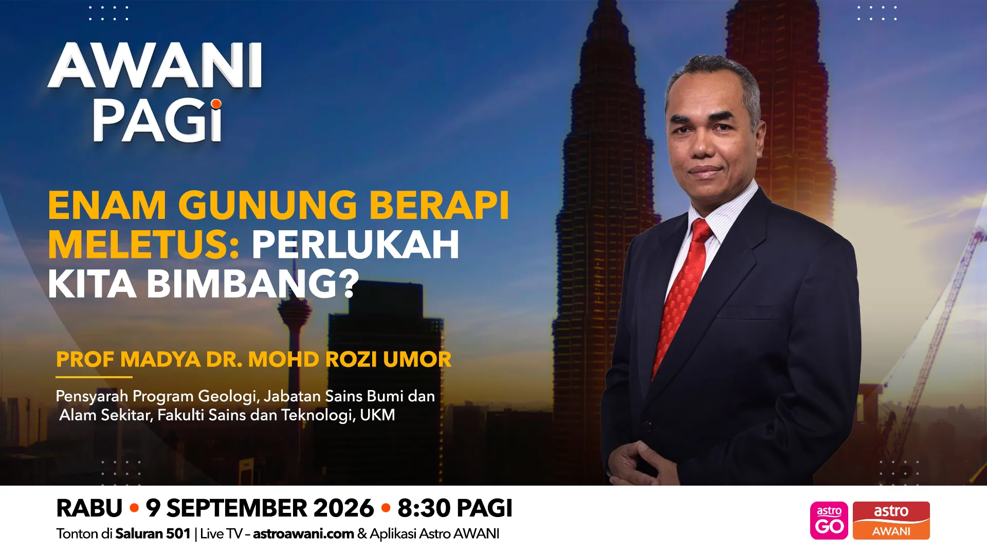 AWANI Pagi: Enam gunung berapi meletus: Perlukah kita bimbang?