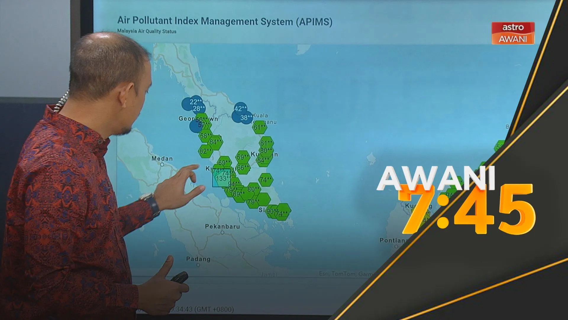 [DATA & STATISTIK] Perkembangan terkini jerebu di seluruh negara