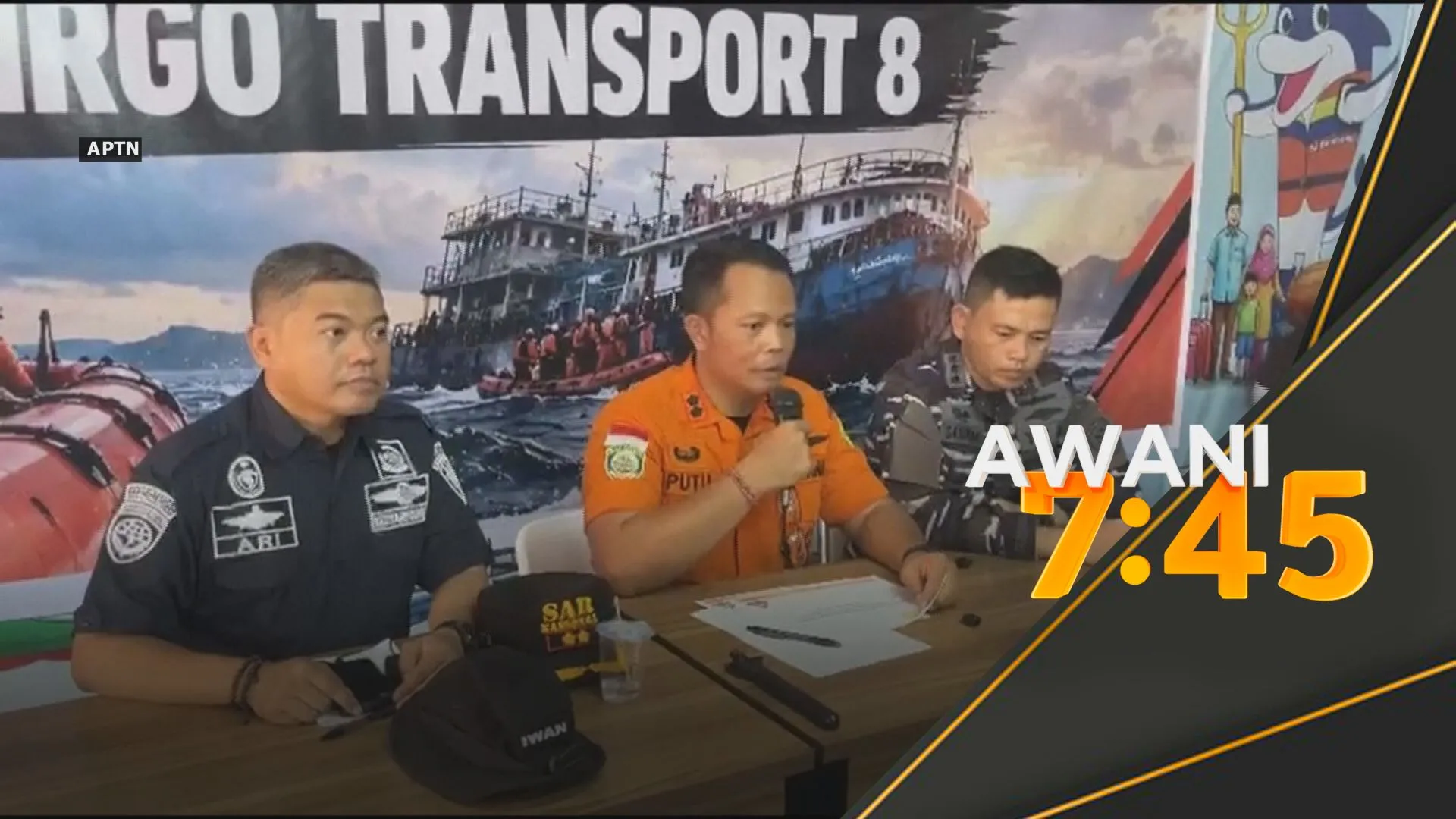 Kapten sempat hantar isyarat cemas sebelum kapal terbalik