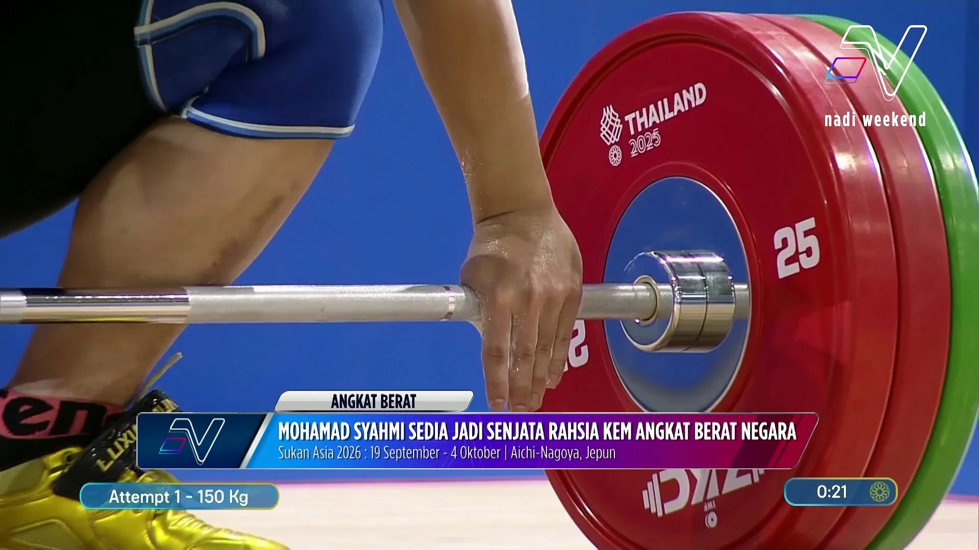 Syahmi Ghazali sedia butirkan pingat buat negara di Sukan Asia Aichi-Nagoya