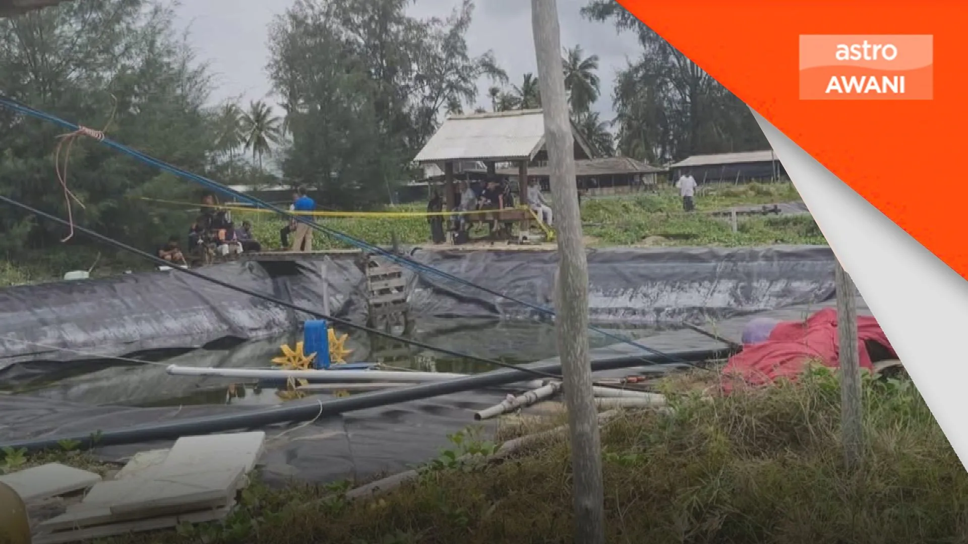 Dua wanita maut terkena renjatan elektrik di kolam ternakan ikan