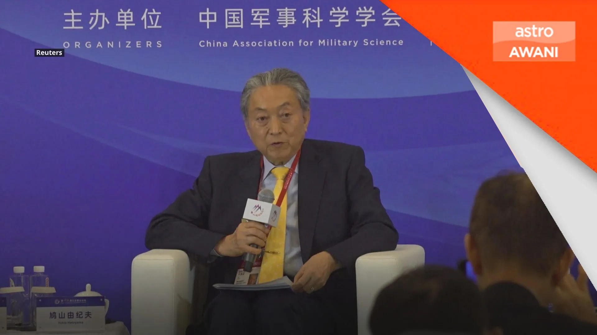 Hatoyama gesa Takaichi perjelas kenyataan mengenai Taiwan