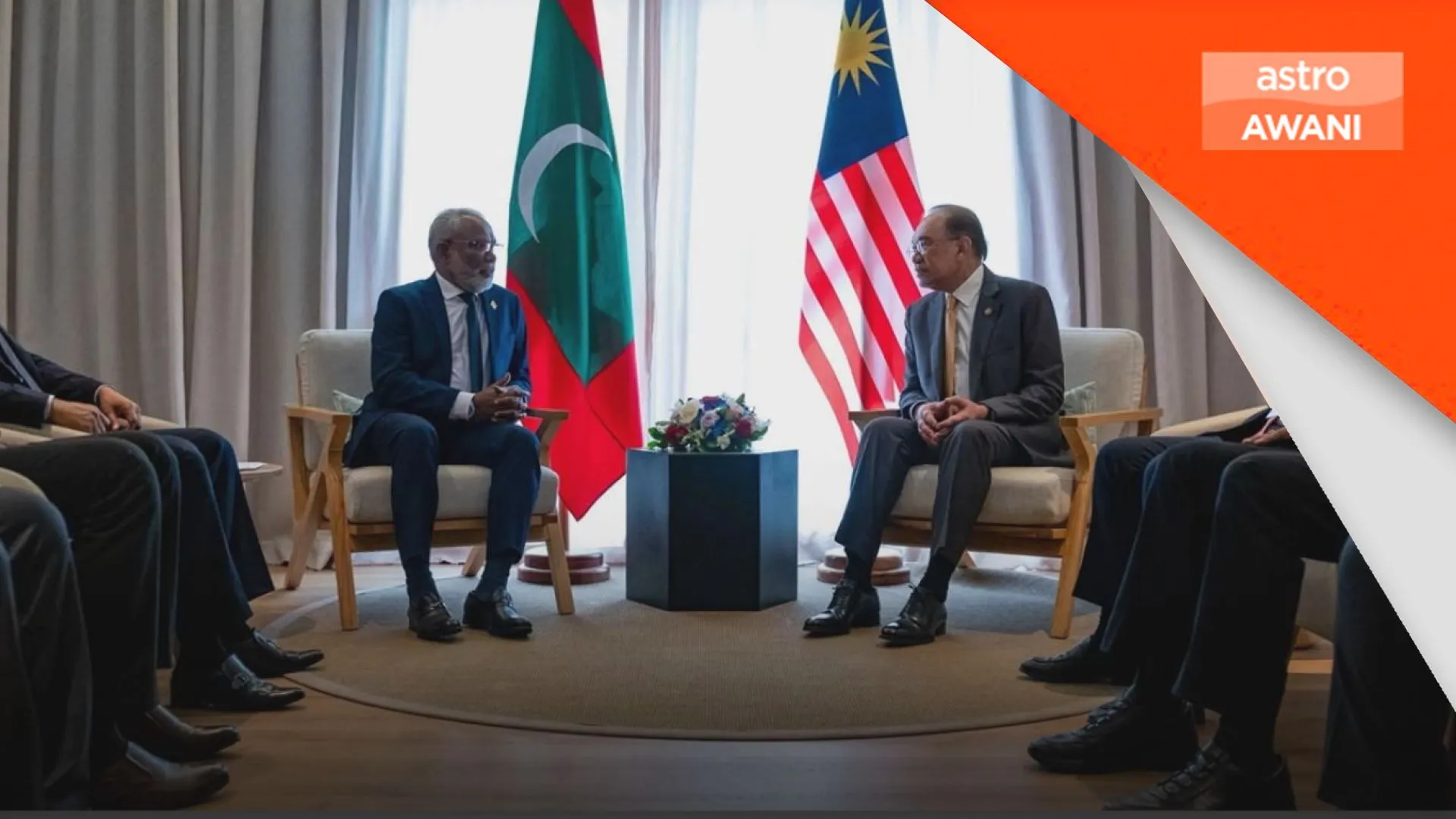 PM terima kunjungan hormat tiga pemimpin kanan Maldives