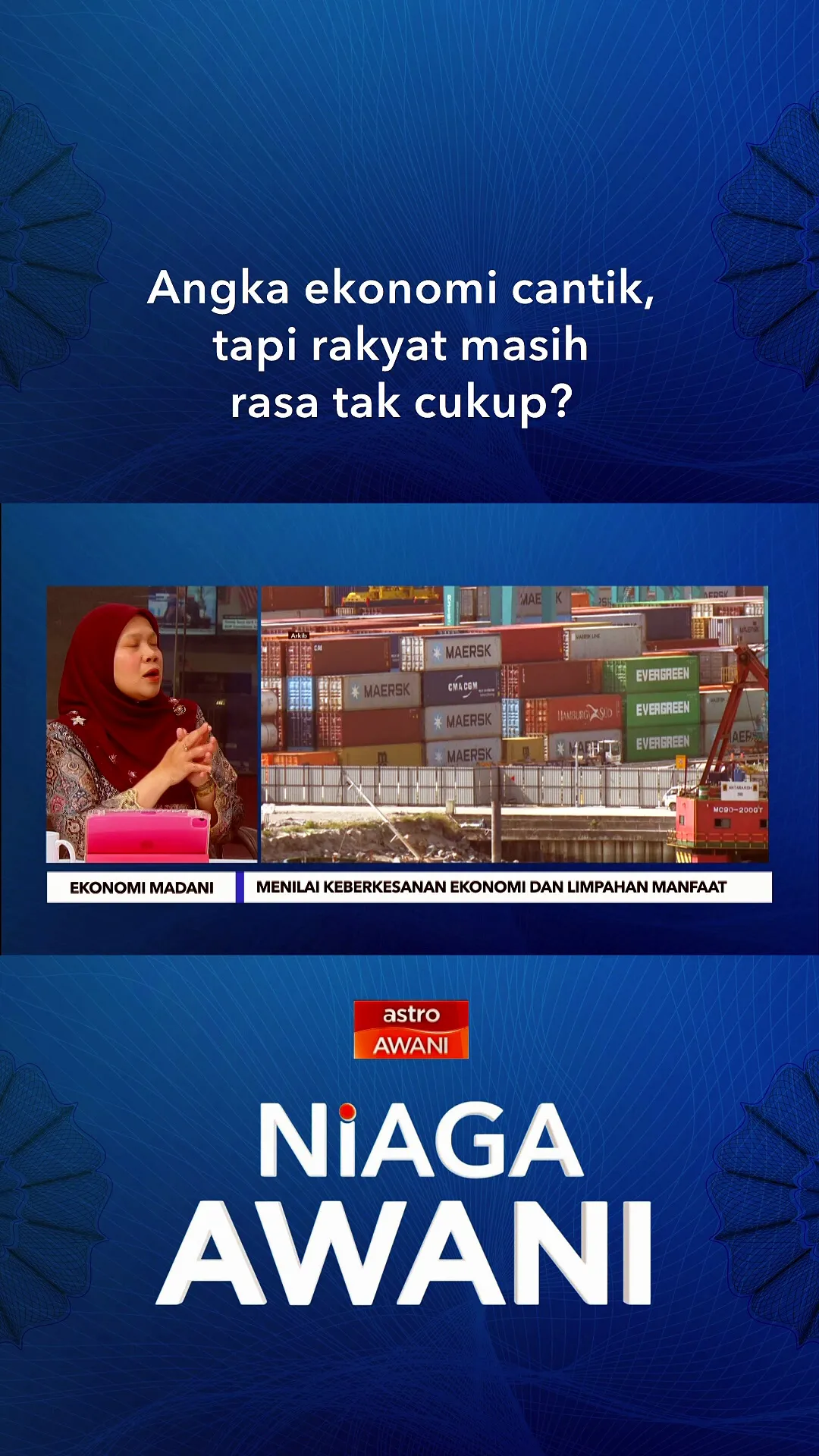 : Angka ekonomi cantik, tapi rakyat masih rasa tak cukup?