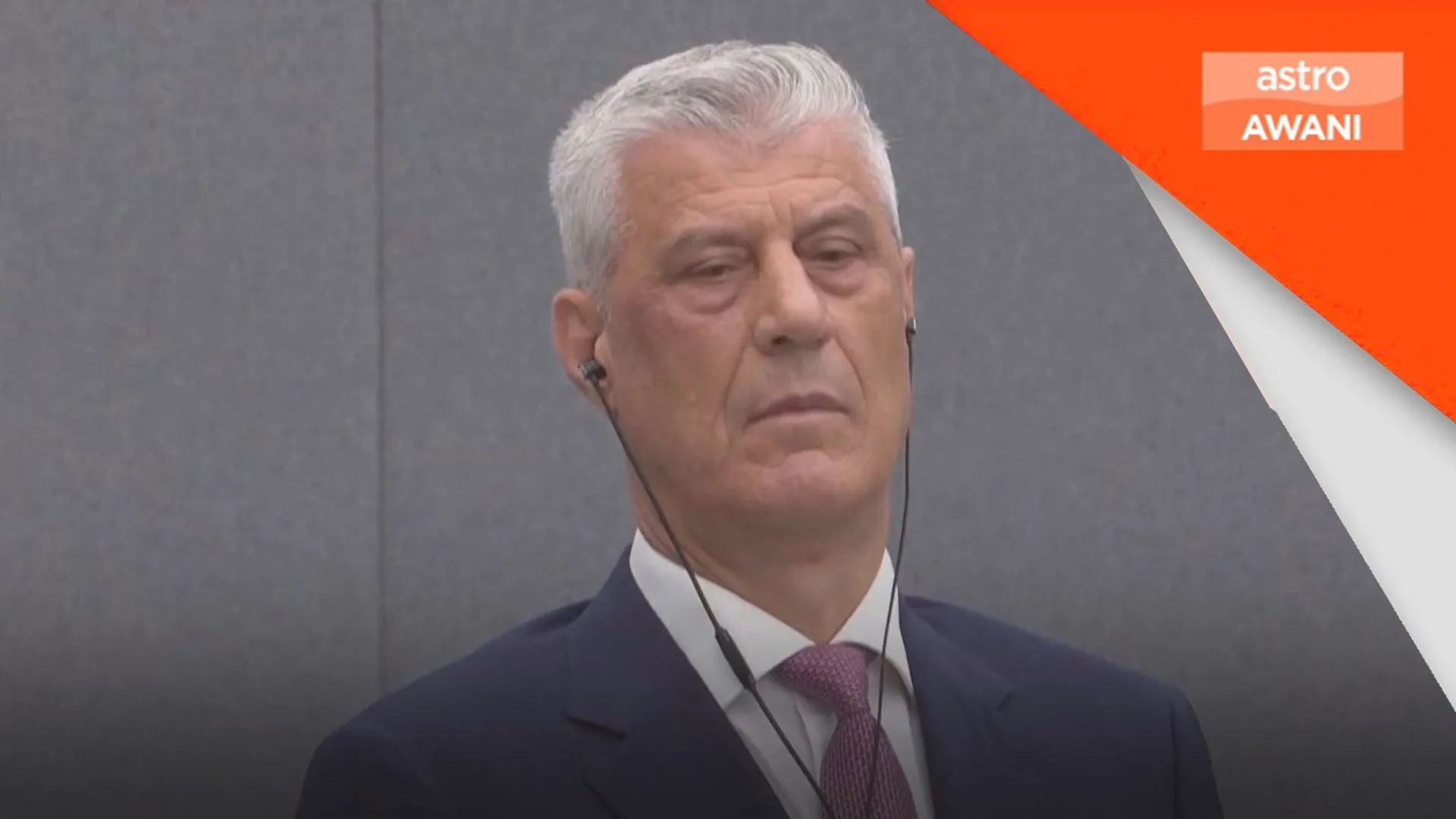 Bekas Presiden Kosovo dipenjara 25 tahun