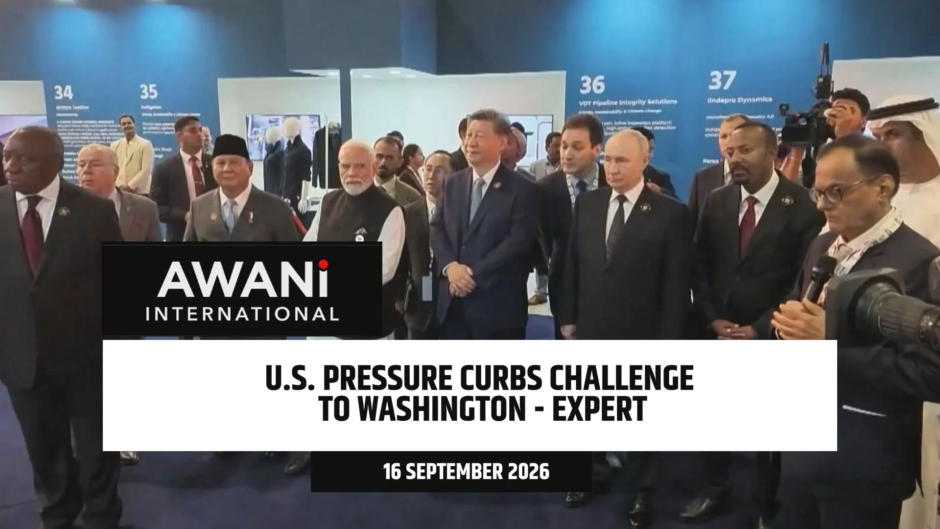 U.S. pressure curbs BRICS challenge to Washington - expert