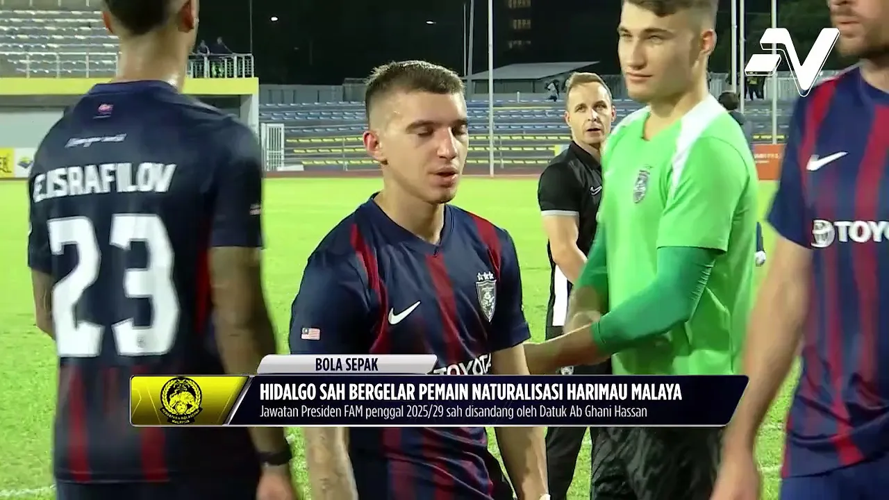 Hidalgo kini akan bersama Harimau Malaya