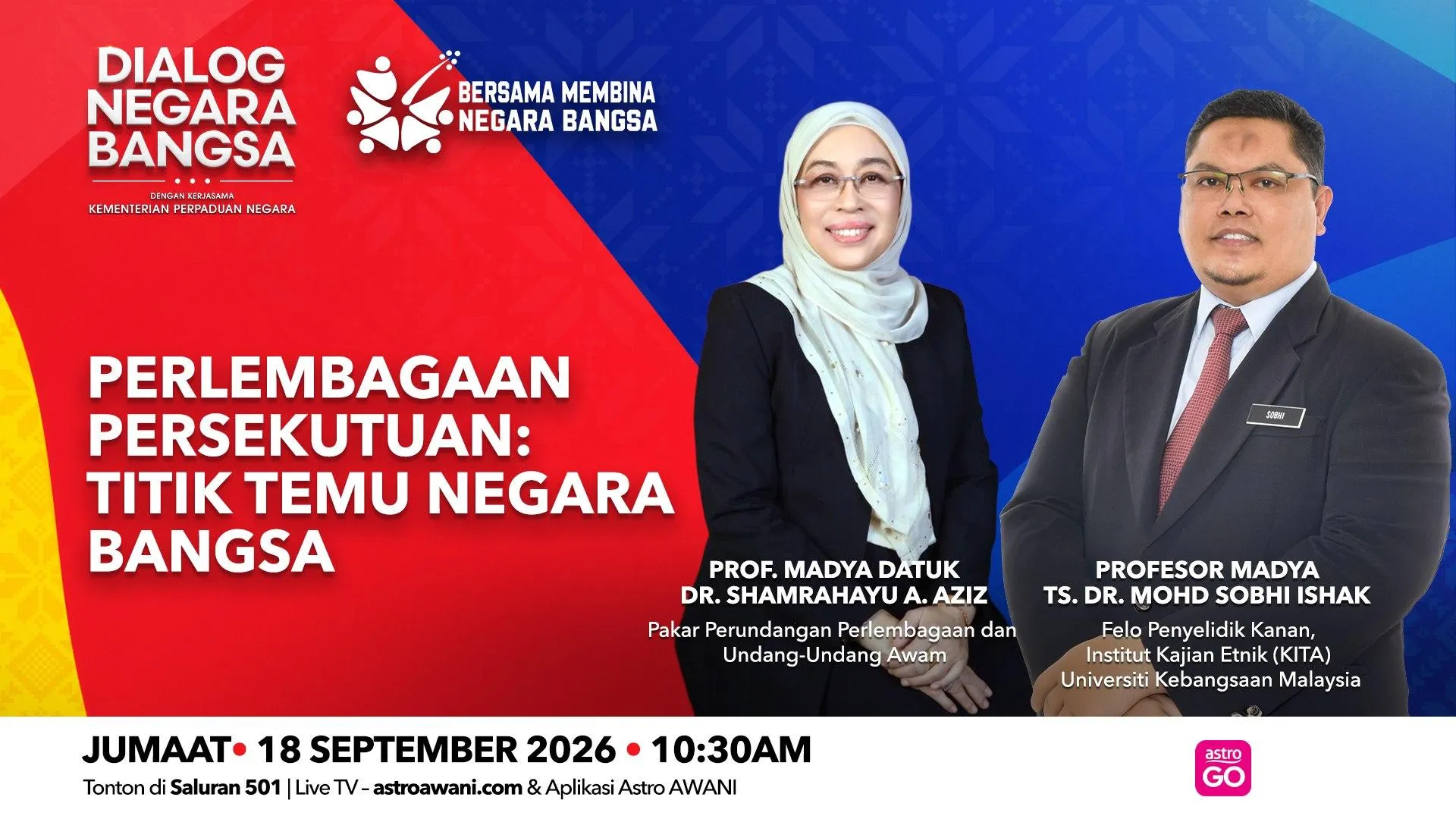 Dialog Negara Bangsa: Perlembagaan Persekutuan | Titik Temu Negara Bangsa