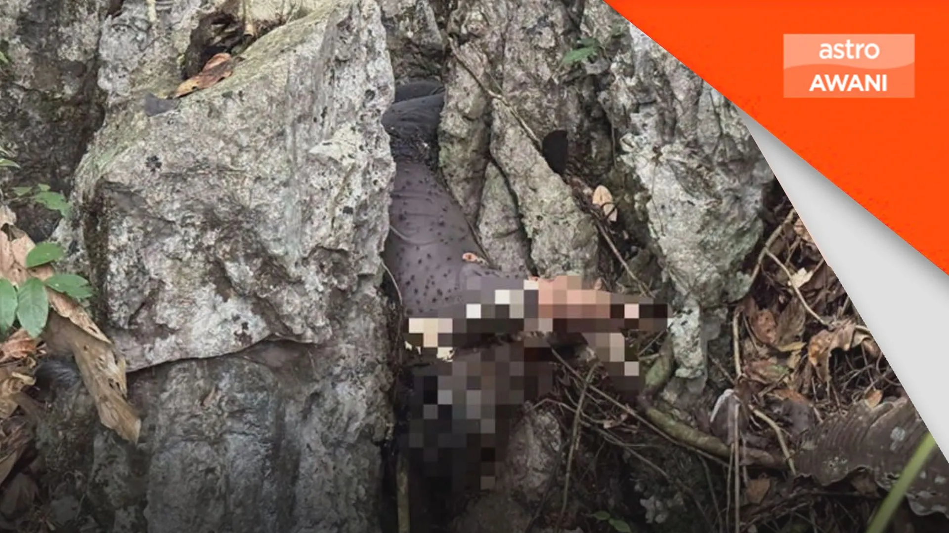 Lelaki hilang ditemukan maut di tebing batu