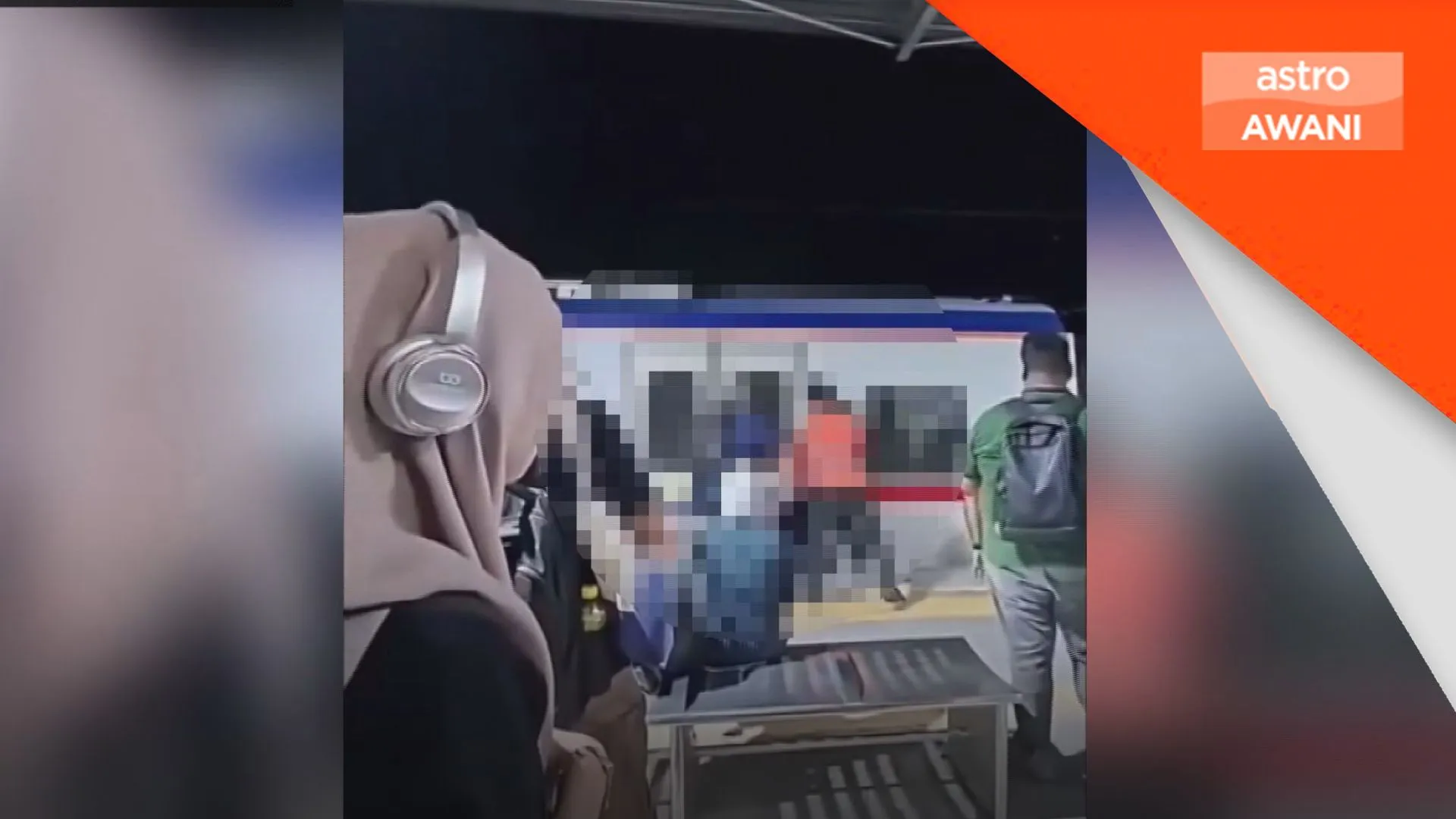 Polis kesan dua lelaki terlibat pergaduhan di stesen komuter Labu