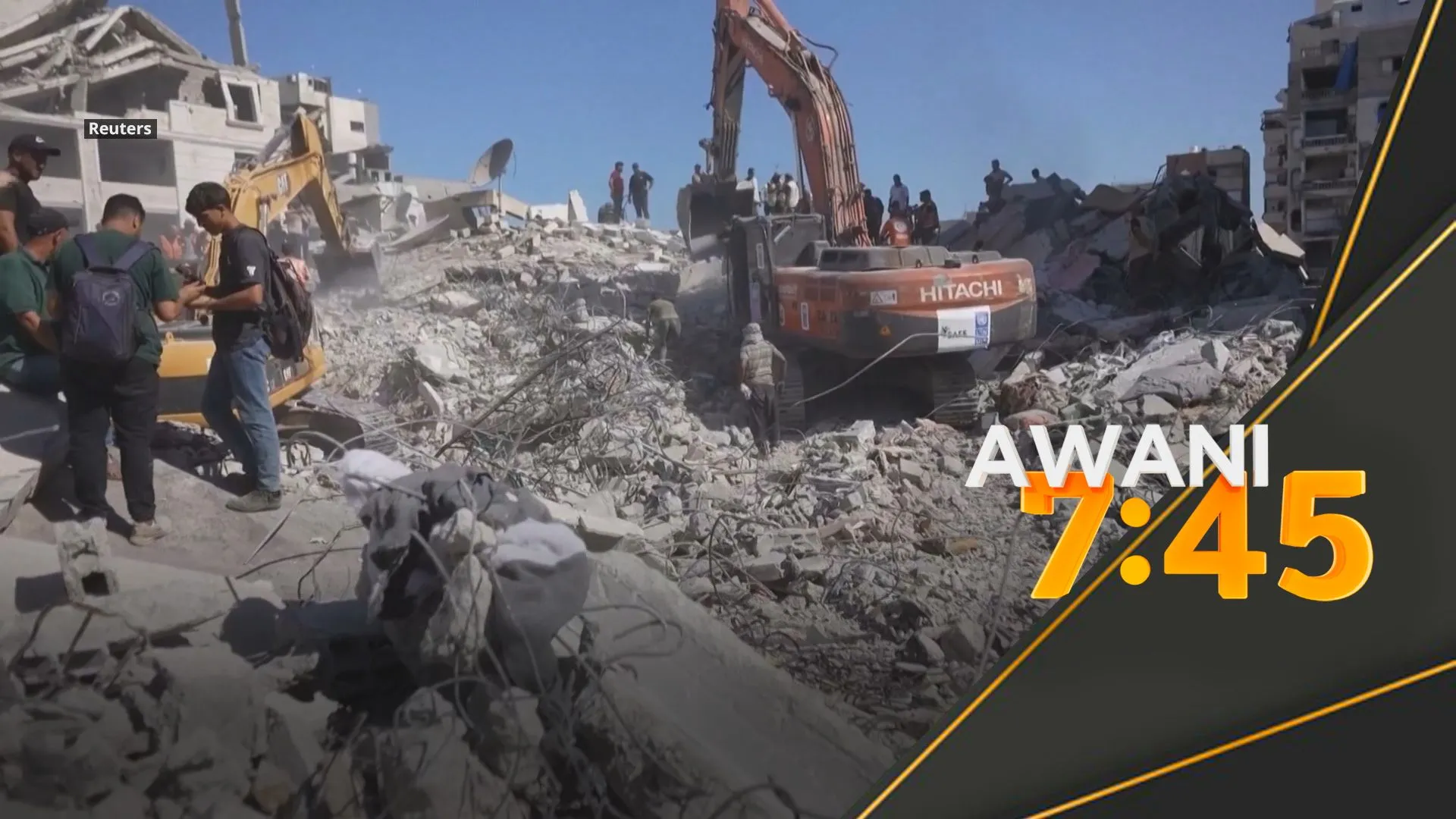 8,000 mayat tertimbus, Gaza rayu bantuan antarabangsa
