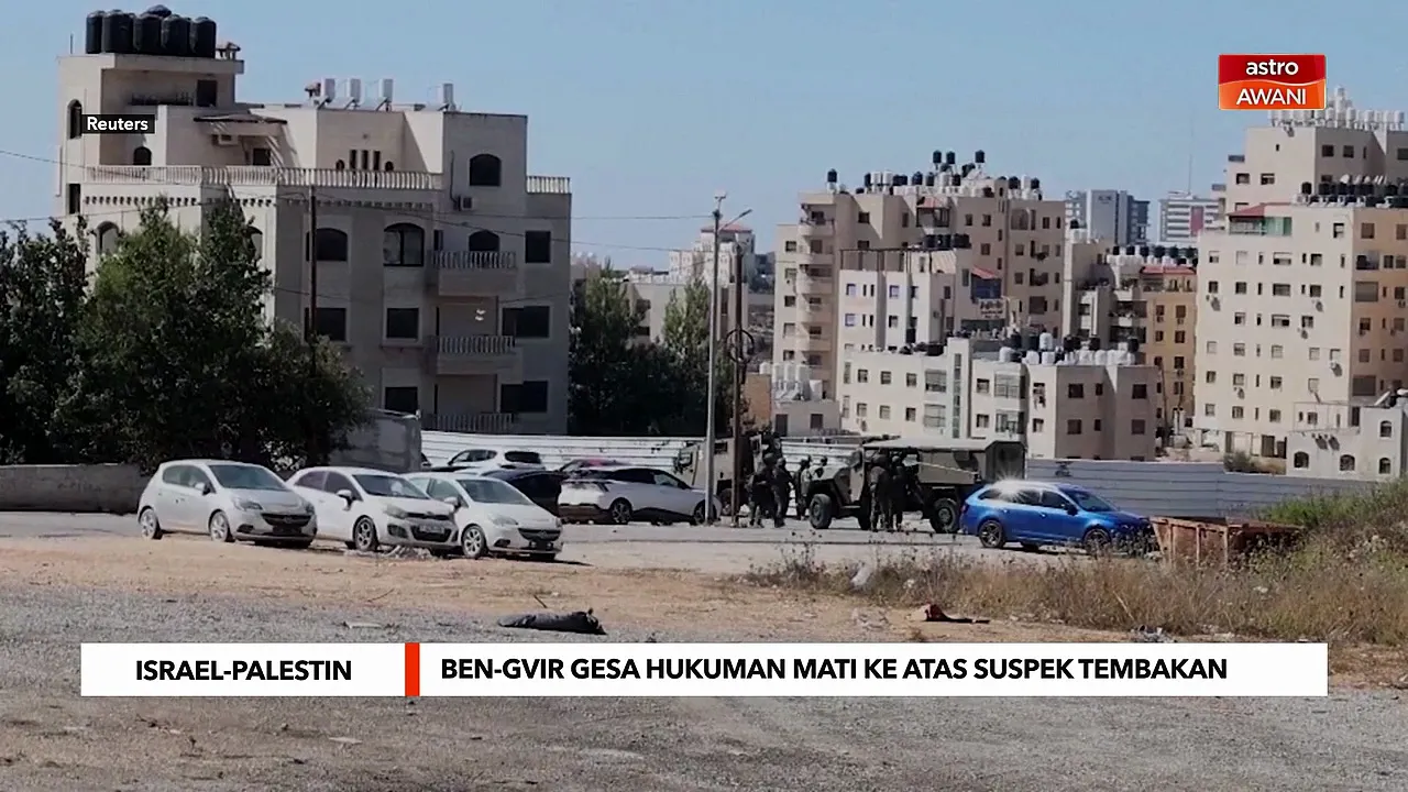 Ben-Gvir gesa hukuman mati ke atas suspek serangan tembakan di Tebing Barat
