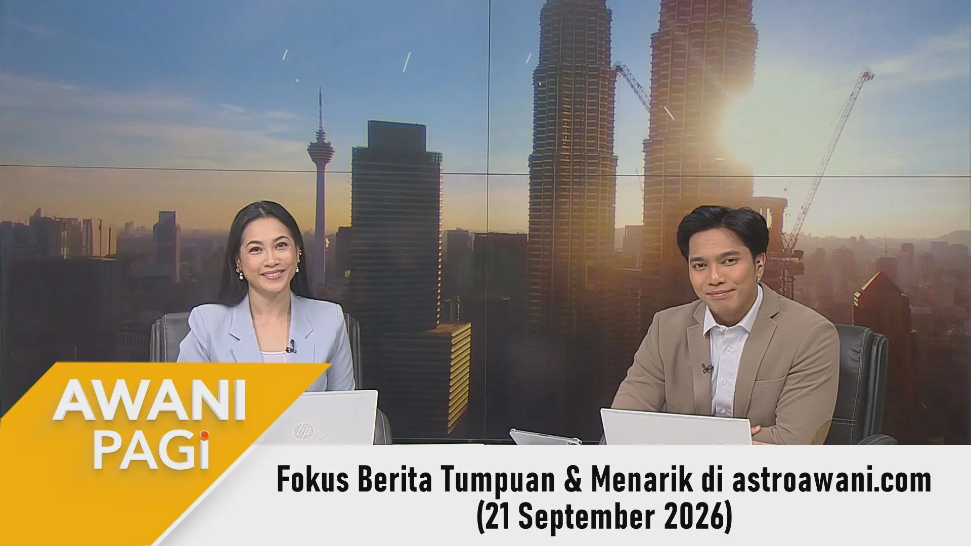 AWANI Pagi: Berita tumpuan & menarik di astroawani.com [21 September 2026]