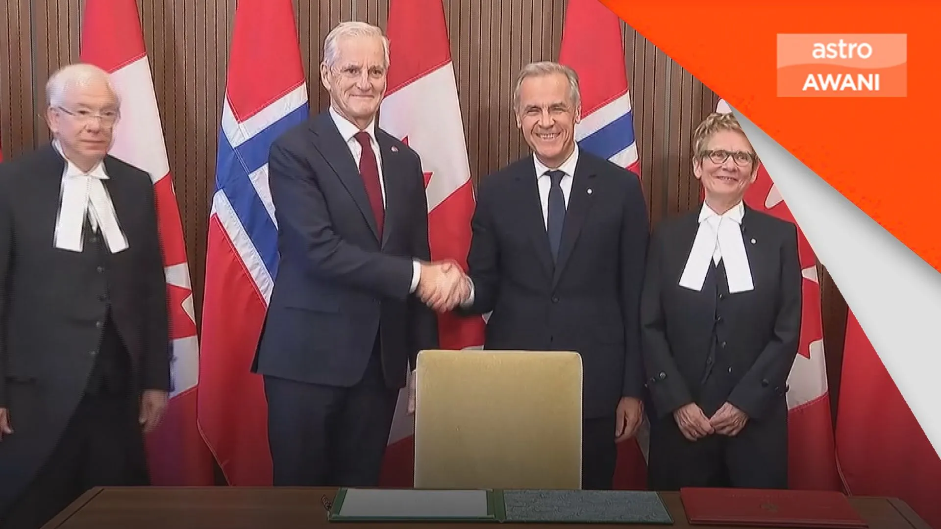 Kanada, Norway perkukuh kerjasama Artik dan pertahanan