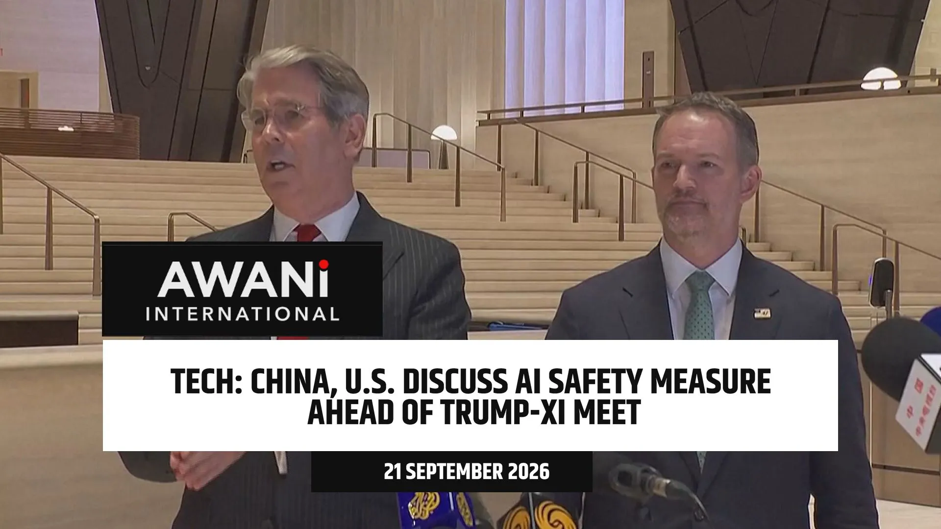 U.S. China discuss AI incident notification mechanism
