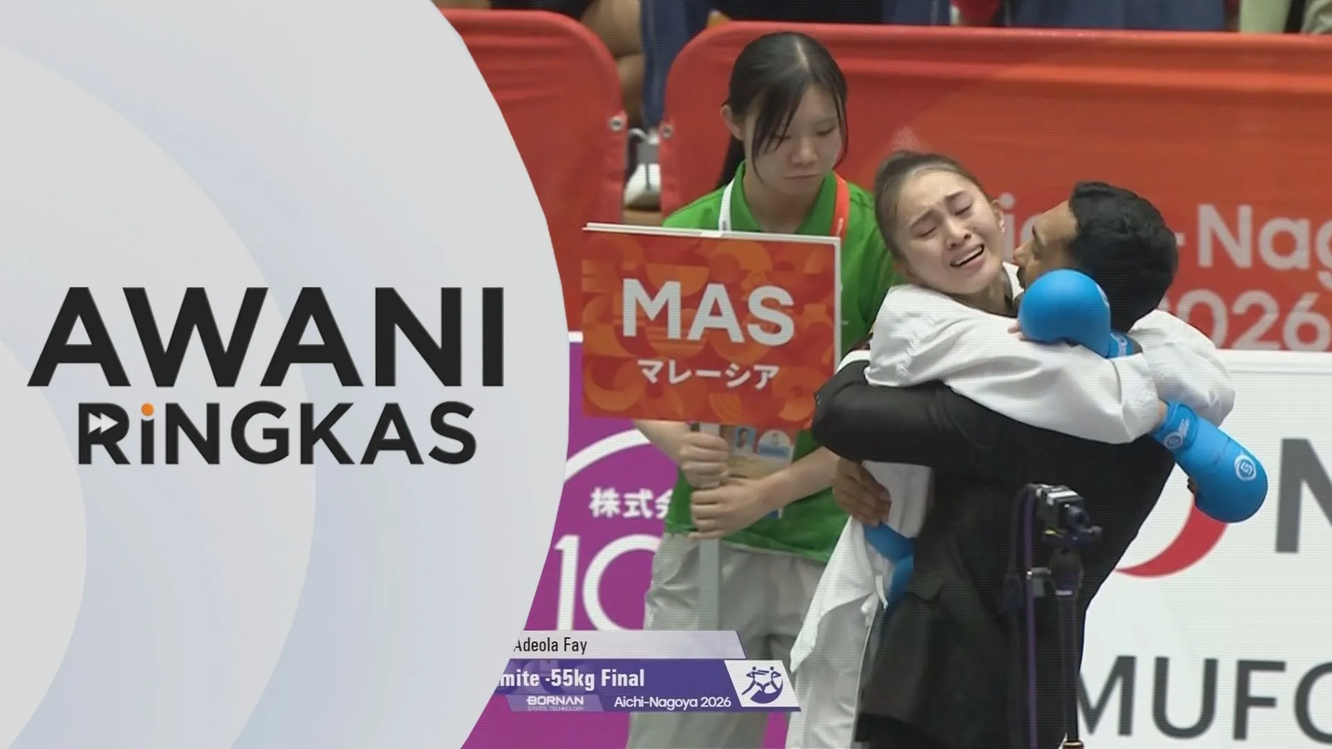 AWANI Ringkas: Adeola hadiah emas pertama Malaysia