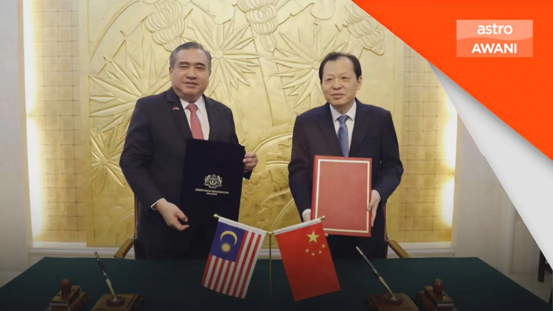 Malaysia, China meterai MoU perkukuh kerjasama pengangkutan