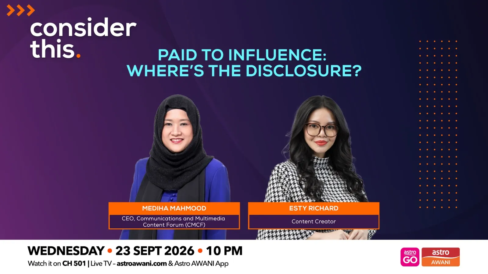 Consider This: Paid to Influence: Where’s the Disclosure?