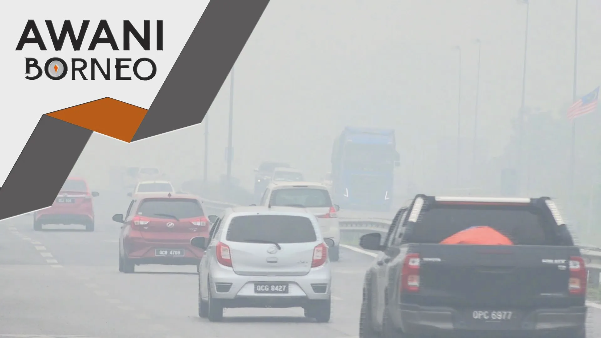 Jerebu: Beberapa kawasan di Sarawak kembali catat IPU tidak sihat.