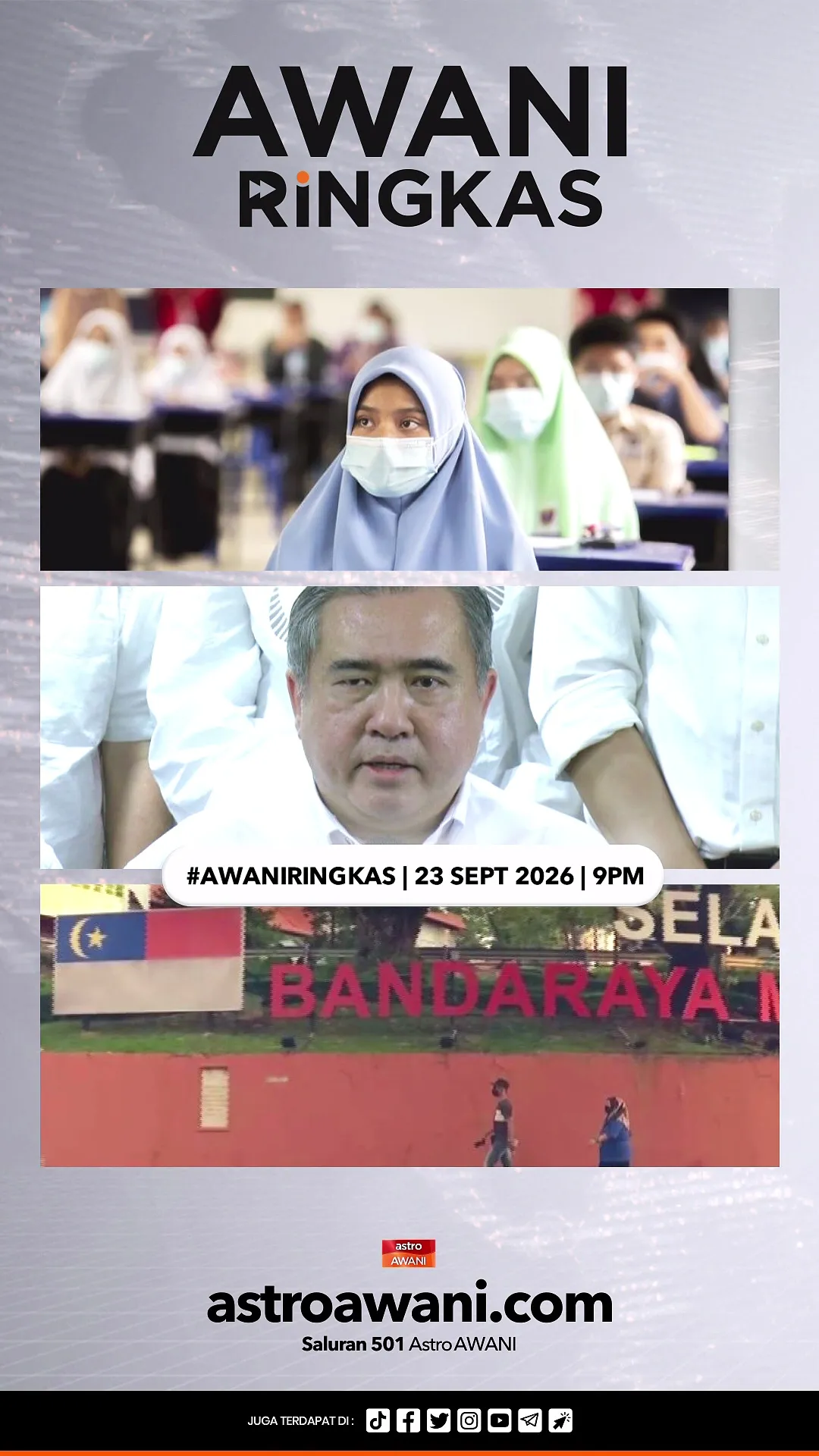 #AWANIRingkas 23 September 2026 | 9PM
