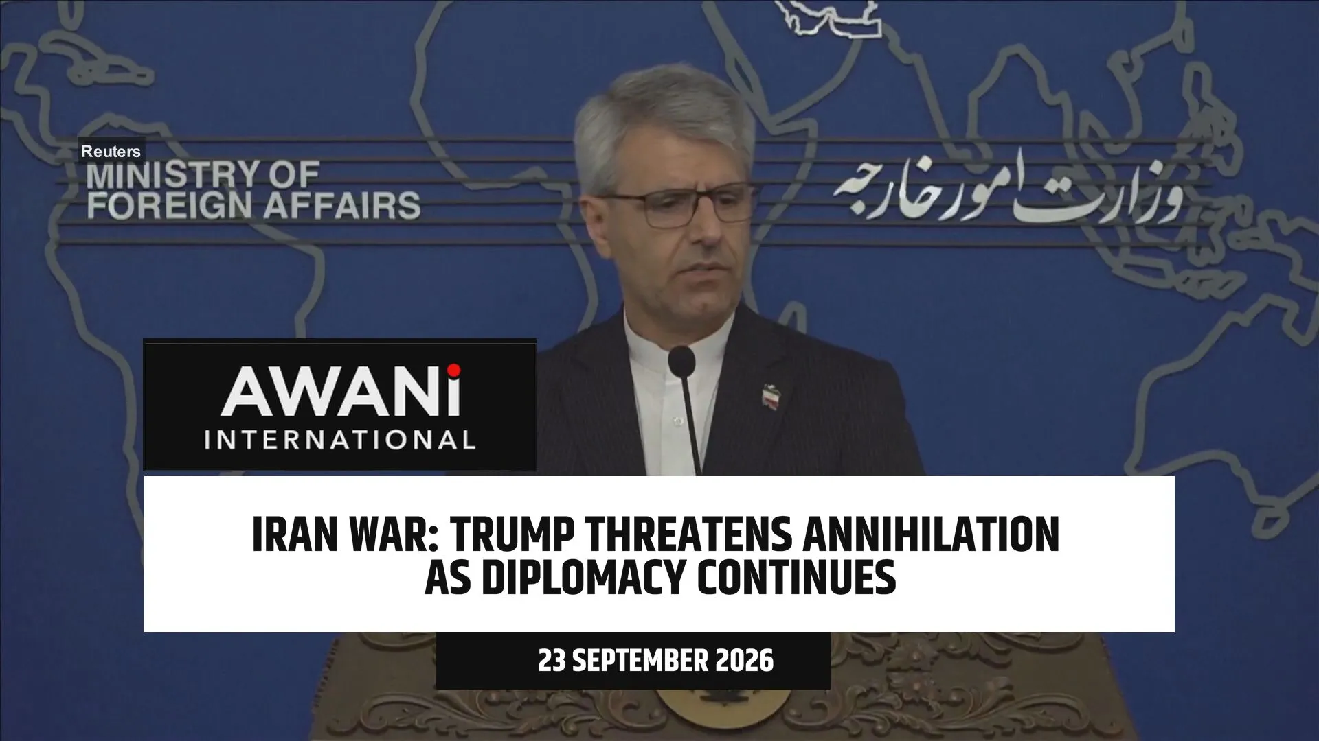 Trump threatens annihilation as diplomacy continues