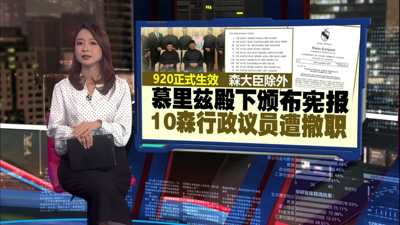 森10行政议员被“禁足”   大臣依斯迈拉欣促重新检讨