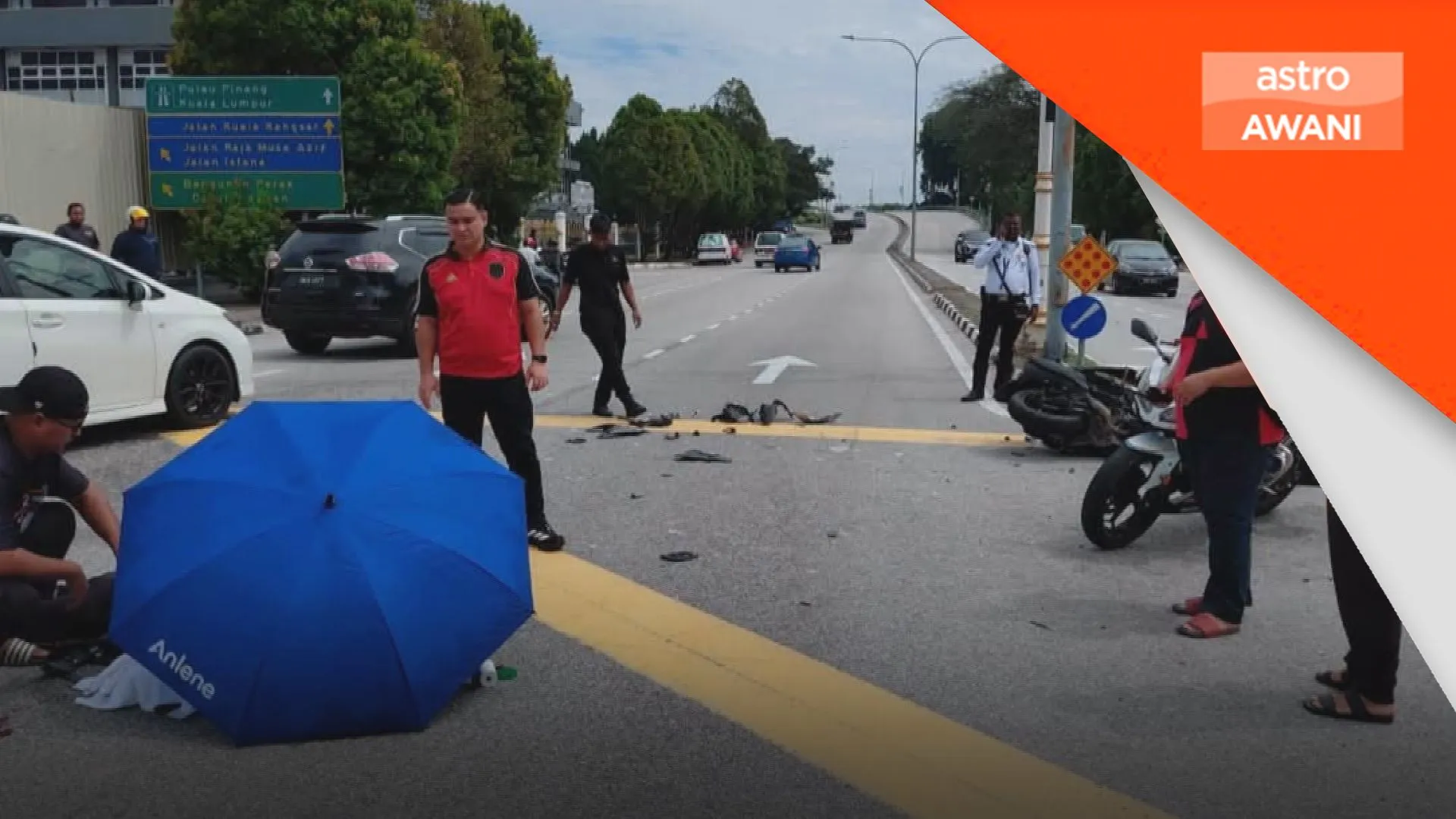 Anggota trafik parah dirempuh pemandu positif dadah